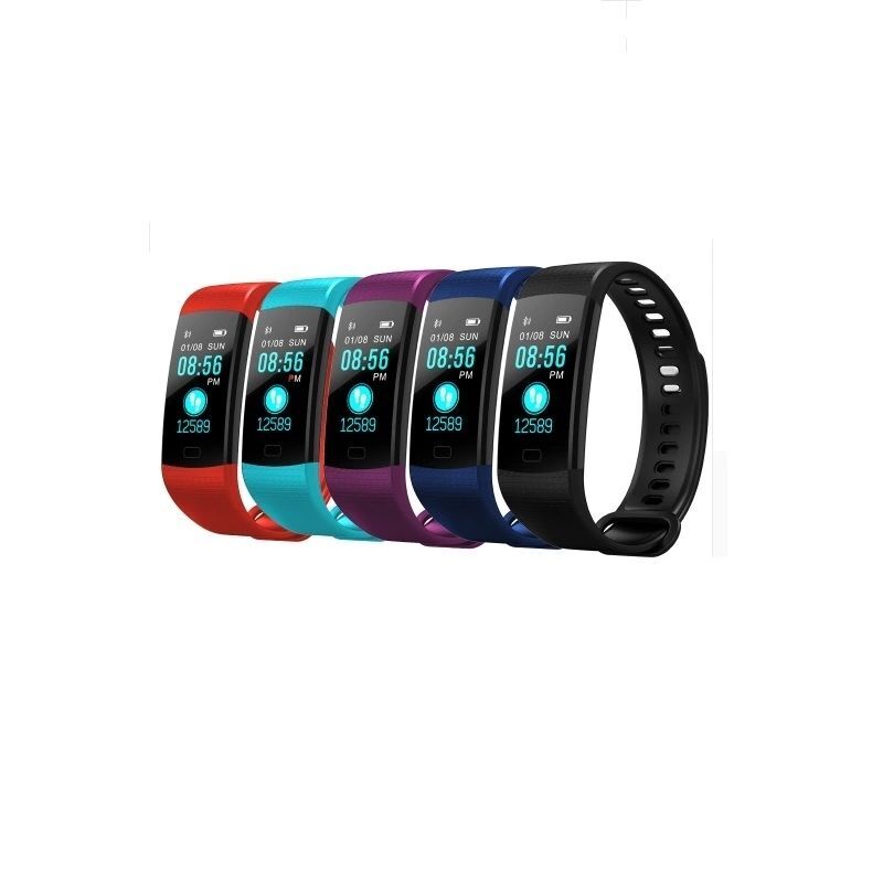 Montre connectée violette SF-Y5 pour vos sessions running et soirées en ville