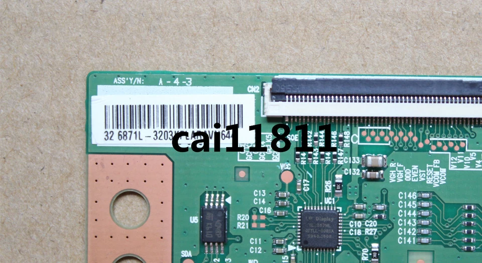 6870C-0442B 6871L-3203K T-con Board LG MODEL: 32/37 ROW2.1 HD VFR 0.1 Vizio SONY - Image 3 of 4