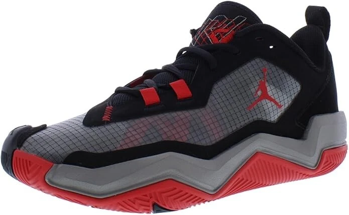 NIB MENS NIKE DO7193 061 JORDAN ONE TAKE 4 BLACK/RED/WHITE SHOES SNEAKERS $150 - Image 4 of 4