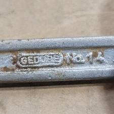 Vintage GEDORE 3/8" Combination Wrench INDIA