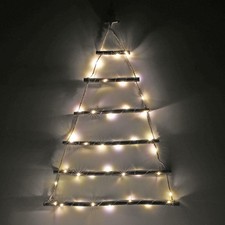 LED Lit Twig Wall Hanging Branch Christmas Tree Decoration Light Decor Xmas Rope