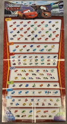 disney cars checklist
