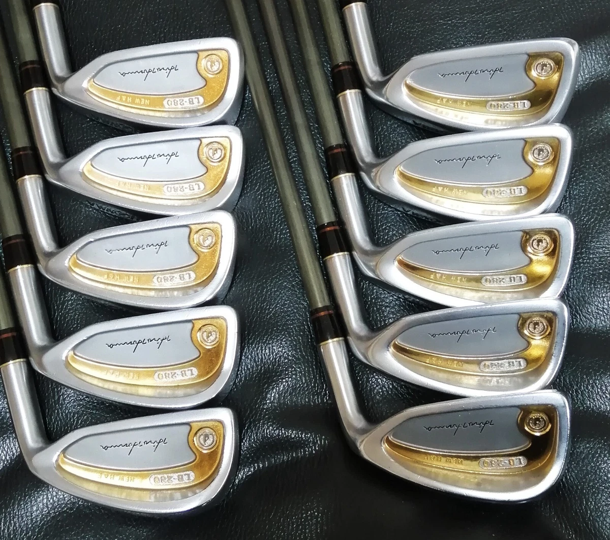 RARE iron set Honma LB-280 NEW H&F Super Light Titanium(R-1) 4Star 10pcs  JAPAN