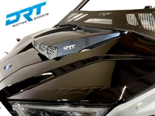 DRT ABS Scooped Hood Scoop Black Polaris RZR Pro XP XP4 PRO R / 4 Turbo R 20-24