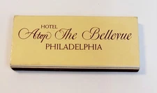 Vintage Philadelphia Matchbox Unused Founders Atop The Bellevue Hotel...