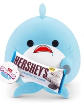Snackles Blue Shark 8” Plush Hersheys Cookies N Creme 2024 Srs 2 Cream Zuru NEW