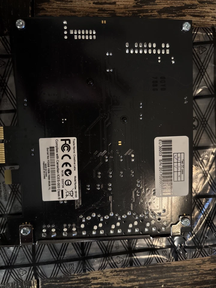 Creative Sound Blaster X-Fi PCIe 声卡 – SB1520 和 D33724 – 已测试/工作 — 第 2/4 张图片