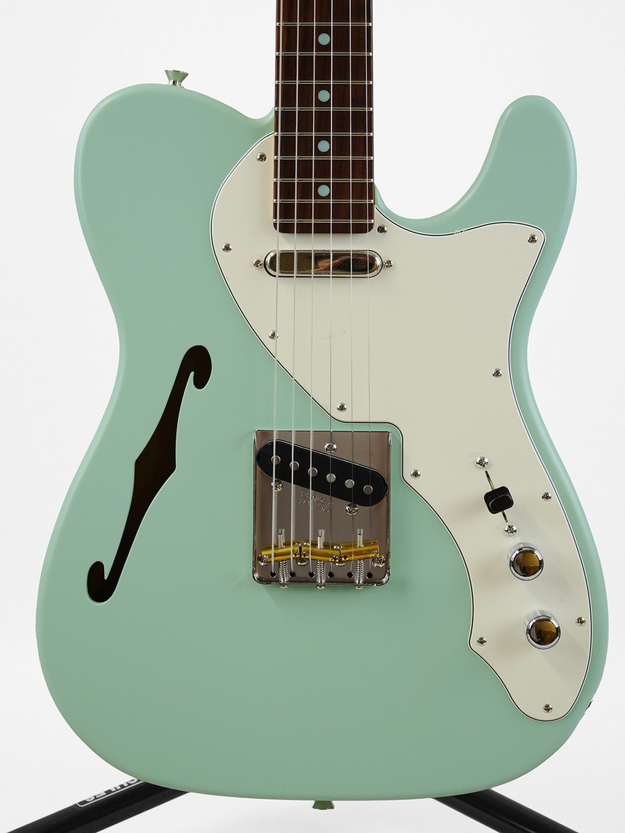 ギター Fender telecaster thinline Kusumi green Fender Made in Japan Limited Kusumi Color Telecaster