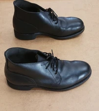 VTG 1986 ADDISON SHOE CO 76883 Steel Toe Ankle Leather Boots Men’s Sz 9.5 R 