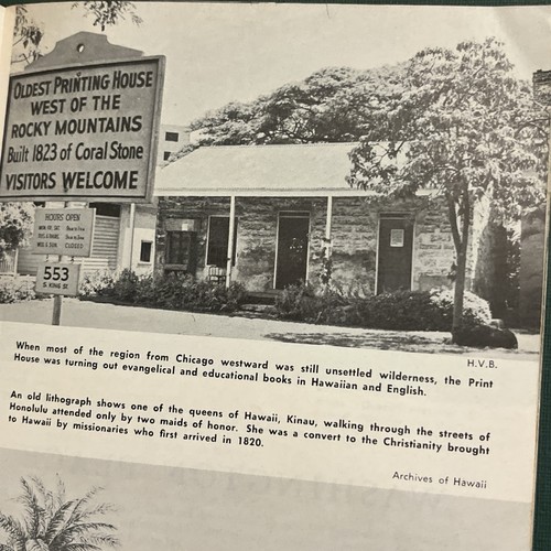 1970 Hawaii Historic Honolulu Book (BINH) - Picture 13 of 21