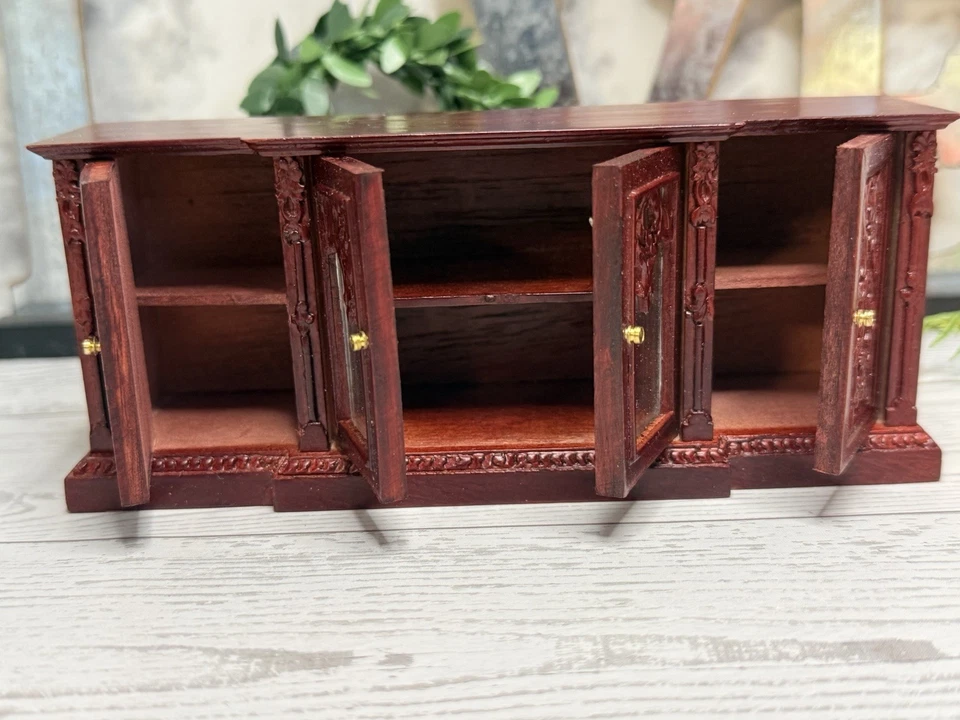 Mueble miniatura vintage Bespaq escala 1:12 casa de muñecas gabinete unidad de servidor nuevo en caja Foto 2 de 4
