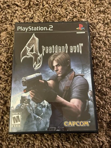 PS2 Resident Evil 4 Sony PlayStation 2 Black Label - CIB - Complete With Manual