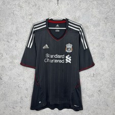 Liverpool Football Club 2011-2012 Adidas Away Shirt Mens UK - Size XL Used