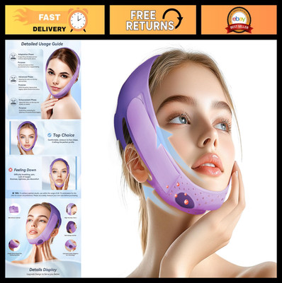 Soft Silicone Chin Strap for Sleep, V-Line Lifting Mask, Anti-Snoring Device, Re