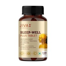 JIVA AYURVEDA SLEEP-WELL 120 TABLETS PURE AYURVEDIC AND HERBAL SUPPLEMENT