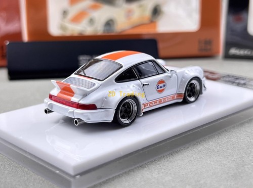 FS 1:64 White Gulf RWB 964 Classic Sports Model Diecast Metal Car - Picture 7 of 10