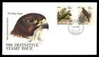 Mayfairstamps New Zealand FDC 1986 dual kapapo and falcon birds First Day Cover