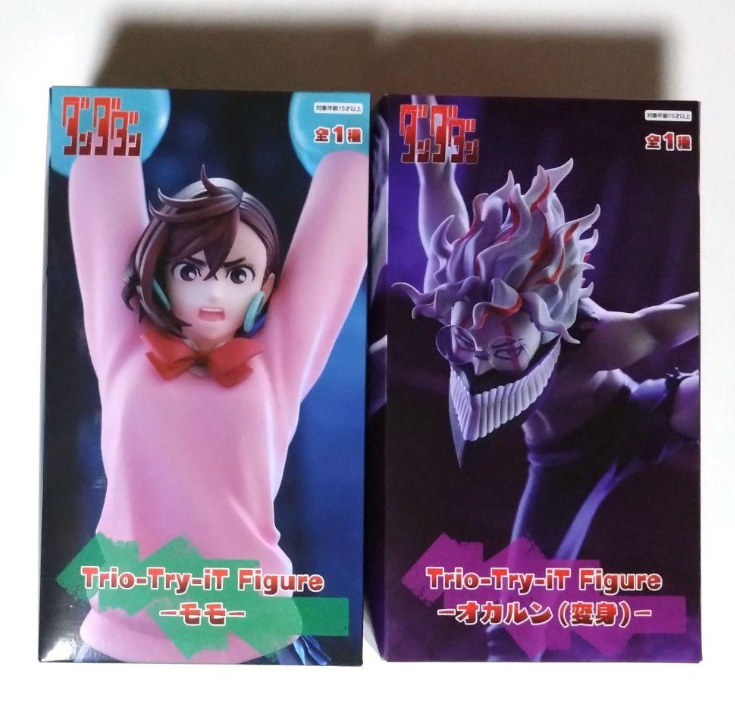 Dandadan Trio-Try-iT Figure Momo Ayase & Okarun Transformed Set of