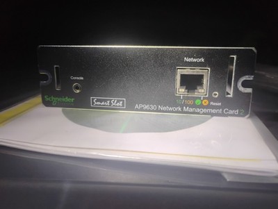 APC AP9630 Electric UPS Network Management Card 2 With Disc And Cord