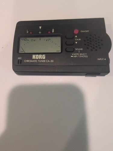 Korg CA-30 Chromatic Tuner Tested And Working Great Condition