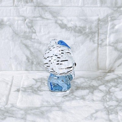 Excellent Condition] SWAROVSKI Hello Kitty Crystal Blue Ribbon | eBay