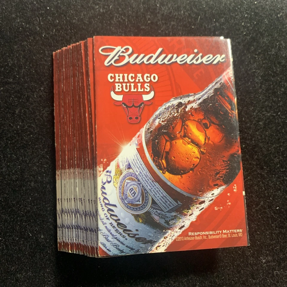 2010-2011 Chicago Bulls Pocket Schedule Lot of (19) - Derrick Rose On Front MVP - Image 2 of 4