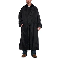 Double S® Unisex Weatherproof Black Saddle Slicker 1213001