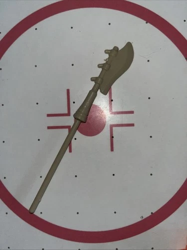 Vtg 1981 MOTU He-Man Castle Grayskull Halberd Axe Weapon Replacement Part