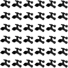 36Pack Hinge Pin Black Door Stopper, Adjustable Heavy Duty Hinge Pin Door Stop w