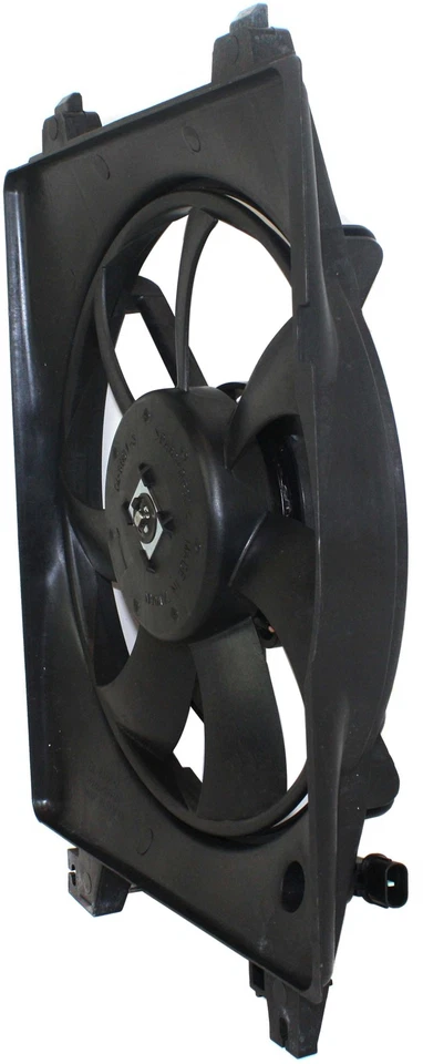 Para 01-06 Elantra 03-07 Tiburon AC condensador ventilador de refrigeración cubierta de hoja de motor Foto 4 de 4