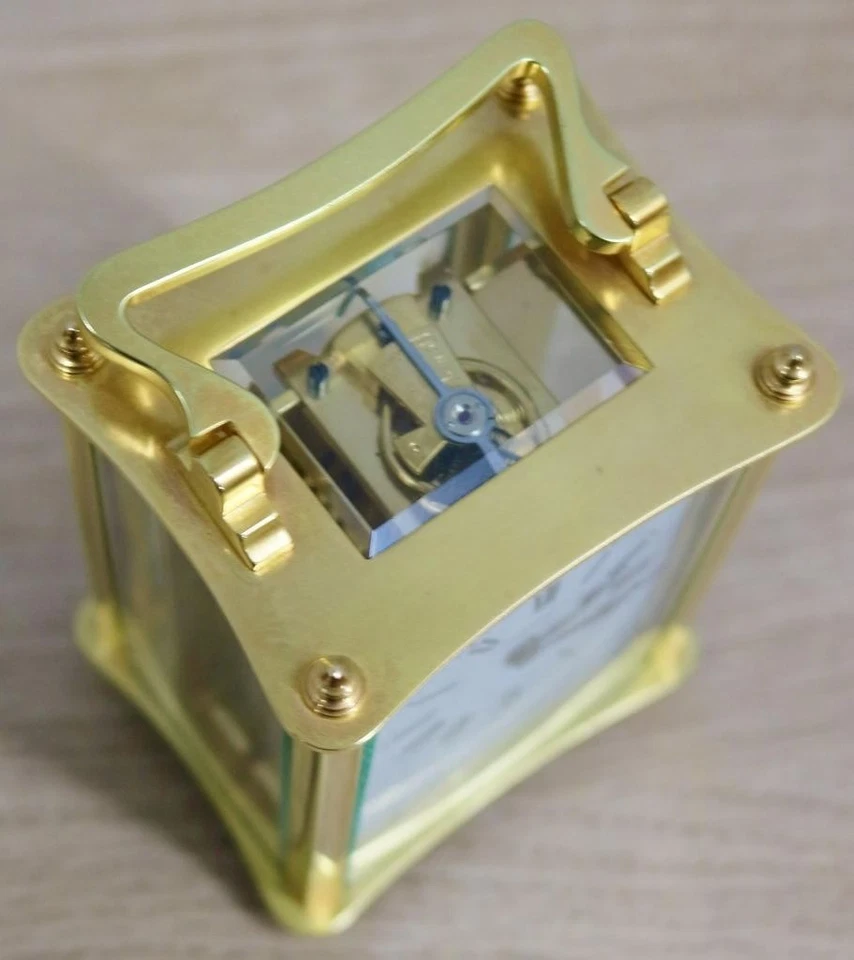 Antique 19thC French 8 Day Bronze Ormolu Unusual Design Timepiece Carriage Clock - Image 4 of 4