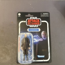 2024 Star Wars Vintage VC 307 AotC COUNT DOOKU 3.75  Scale Hasbro Action Figure