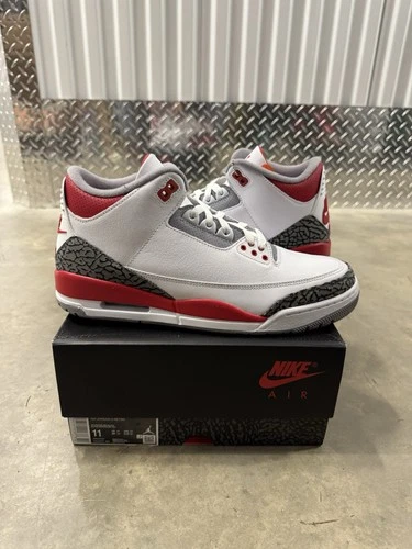 Jordan 3 Retro OG Fire Red 2022 Size 11 BRAND NEW W/ Box DN3707-160 Authentic