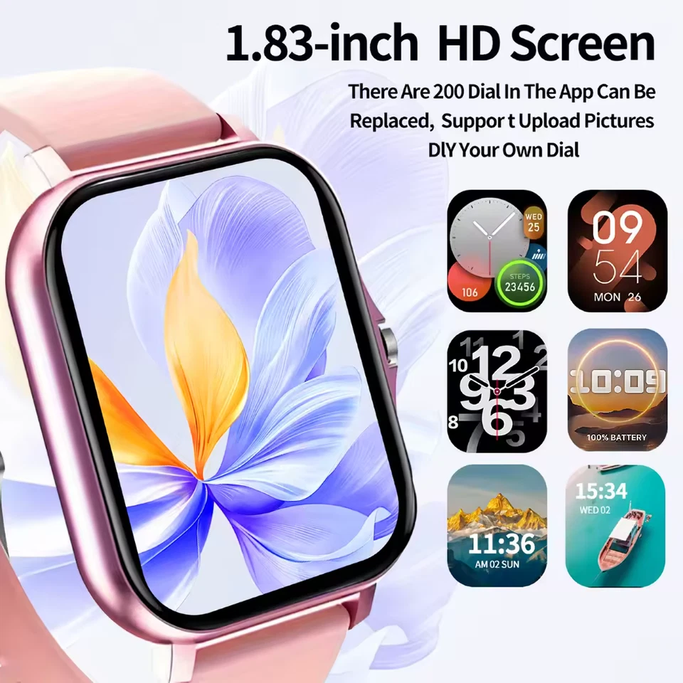 ✅Smartwatch, Wireless Calling/dialing, Multi-sport Mode, Incoming Call Alert DE - Bild 2 von 4