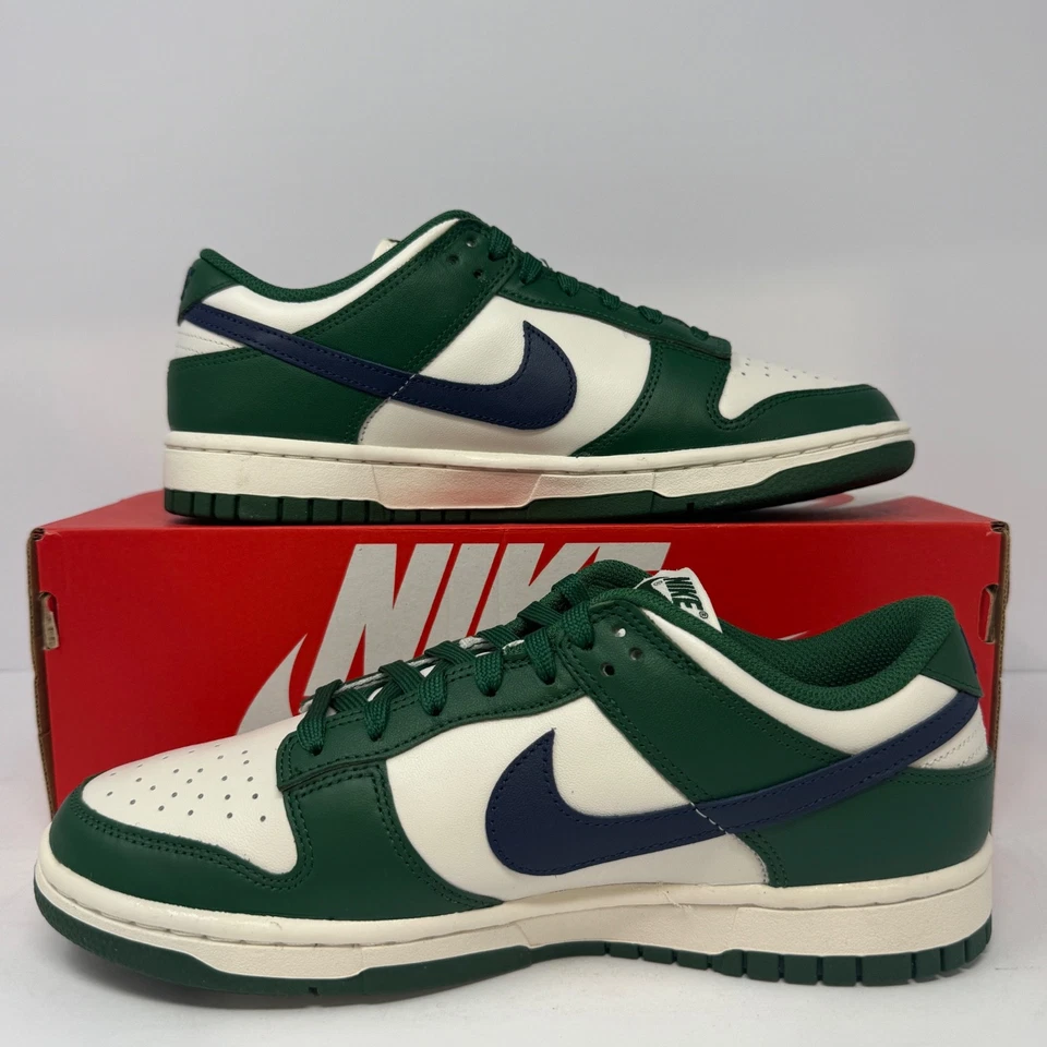 Nike Dunk Zapatos Retro Bajos Garganta Verde Medianoche Azul Marino DD1503-300 Para Mujer Tallas Nuevos Foto 4 de 4