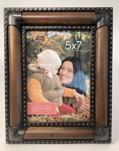 Green Tree Gallery 5x7 Wooden Picture Frame Brand New - Picture 1 of 3