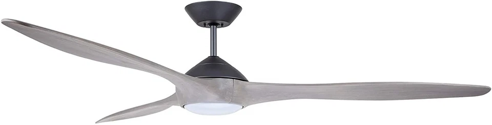 kathy ireland HOME by Luminance Lindbergh Eco 72" Graphite LED Indoor Propeller - Image 3 of 4