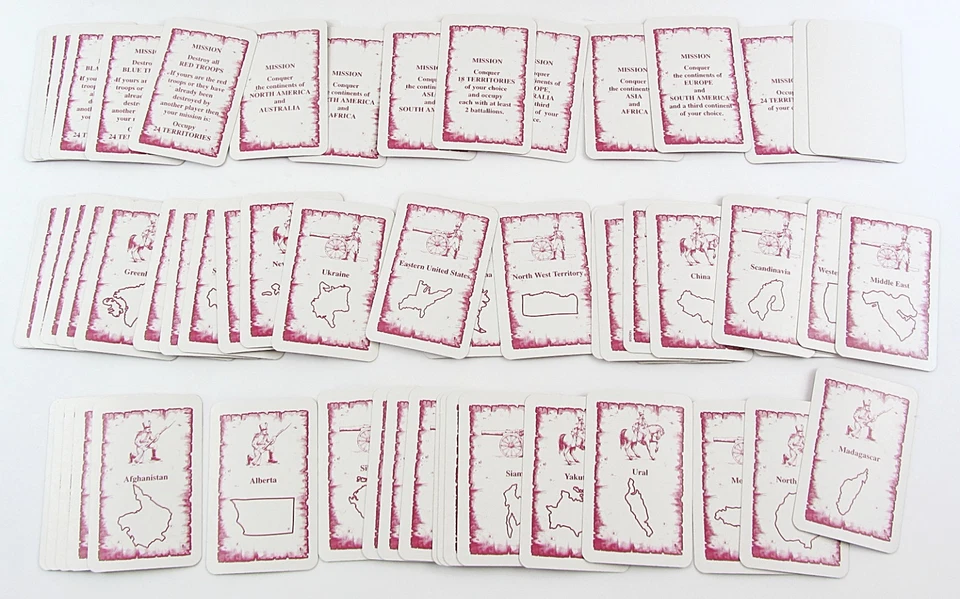 Risk The World Conquest Game Board Game Parker Bros 1994 Strategy 2-6 Players - Image 3 of 4