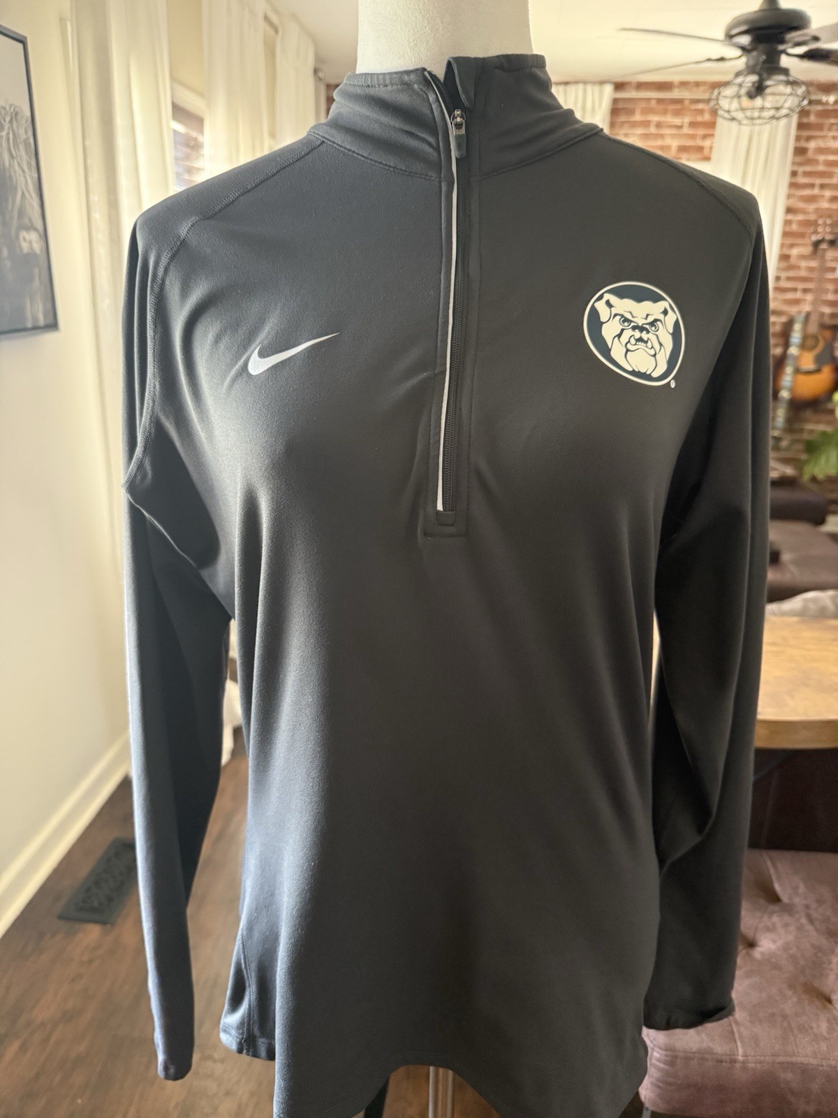 SACAI X NIKE Nike Butler Bulldogs Giacca Donna Dri Fit 1 4 Zip Taglia Large