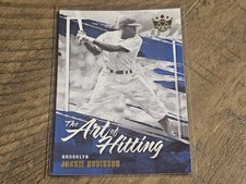 2022 Diamond Kings Jackie Robinson The Art Of Hitting Insert Nmmt