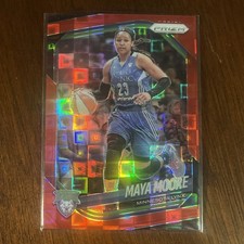 2025 Panini Prizm WNBA - Maya Moore #135 Red Pandora /199