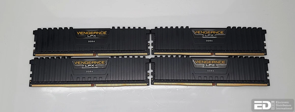 Corsair Computer PC4-21300 (DDR4-2666) Bus Speed RAM 4 Modules for