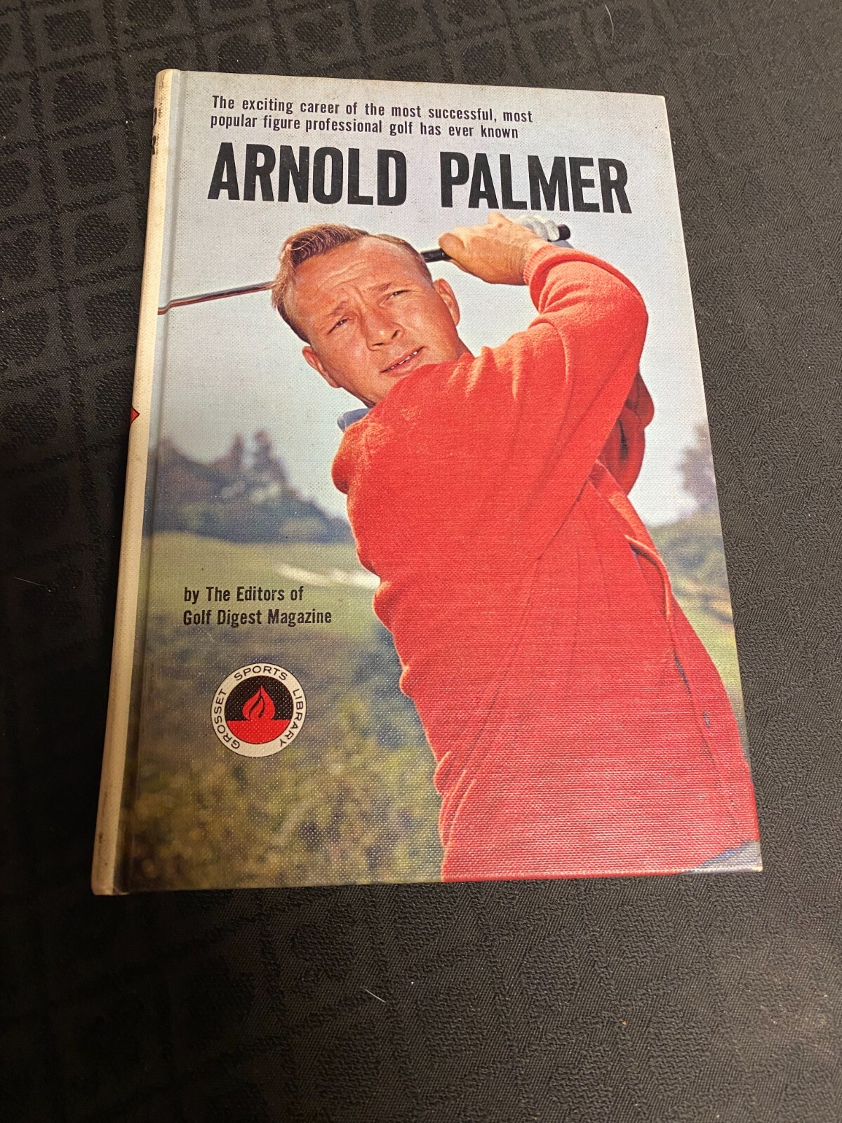 Arnold Palmer Autographed Signed (HOF) (Deceased) /Auto Book psa dna Beautiful ! 