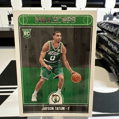 2017-18 NBA Hoops #253 Jason Tatum RC Celtics Rookie