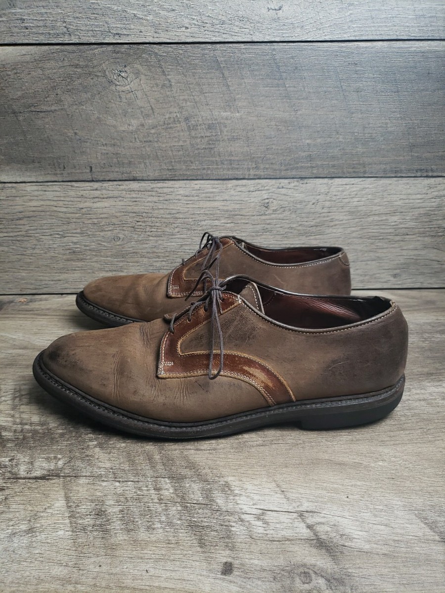 靴 Allen Edmonds Berkshire Allen Edmonds Berkshire Men's 11 D Brown Leather Oxford Casual
