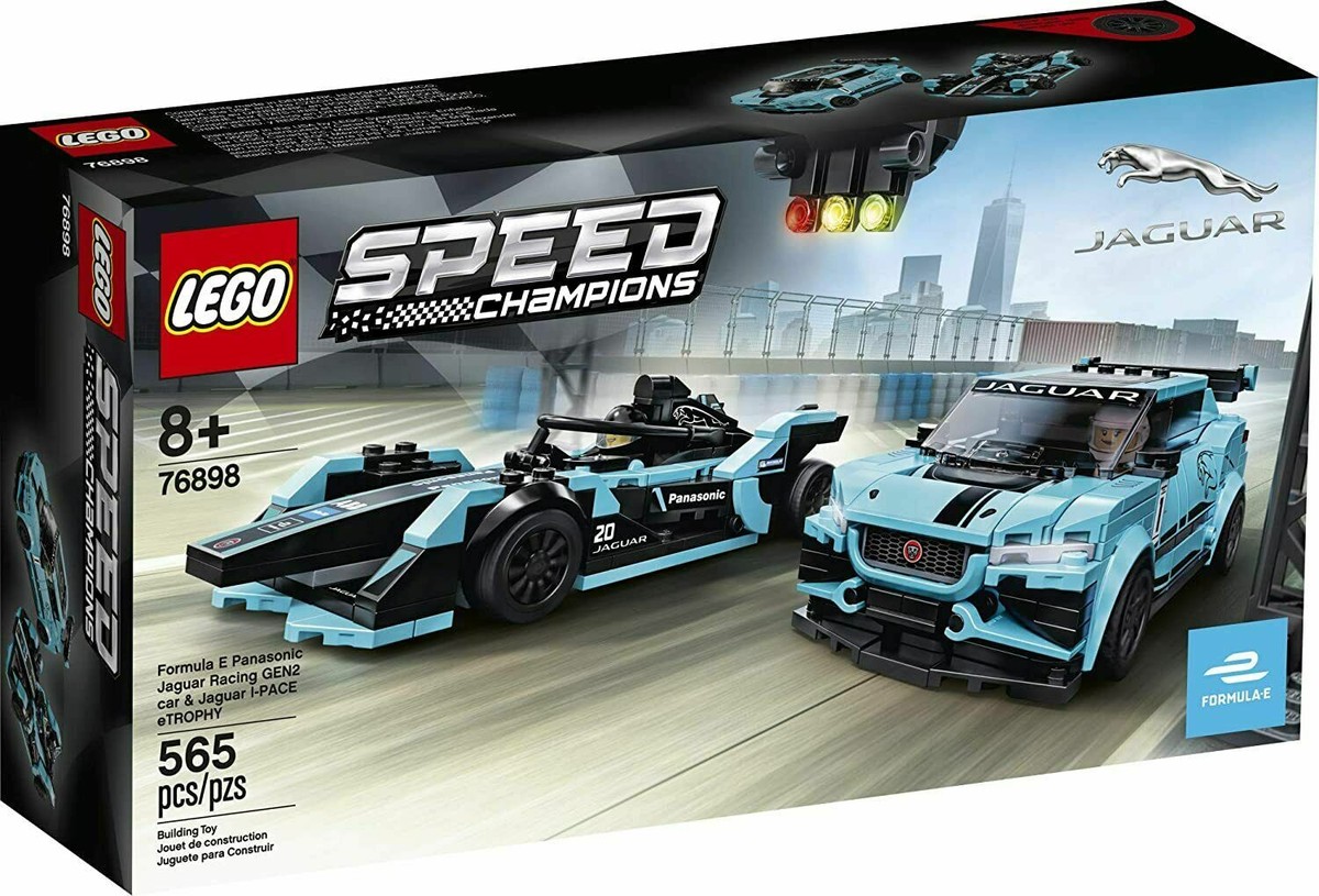 76898 FORMULA JAGUAR RACING GEN2 CAR & IPACE lego legos set NEW