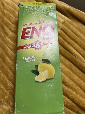 ENO FRUCHTSALZ 60 BEUTEL ZITRONE SCHNELL ERFRISCHEND LINDERUNG   Linderung von Säure