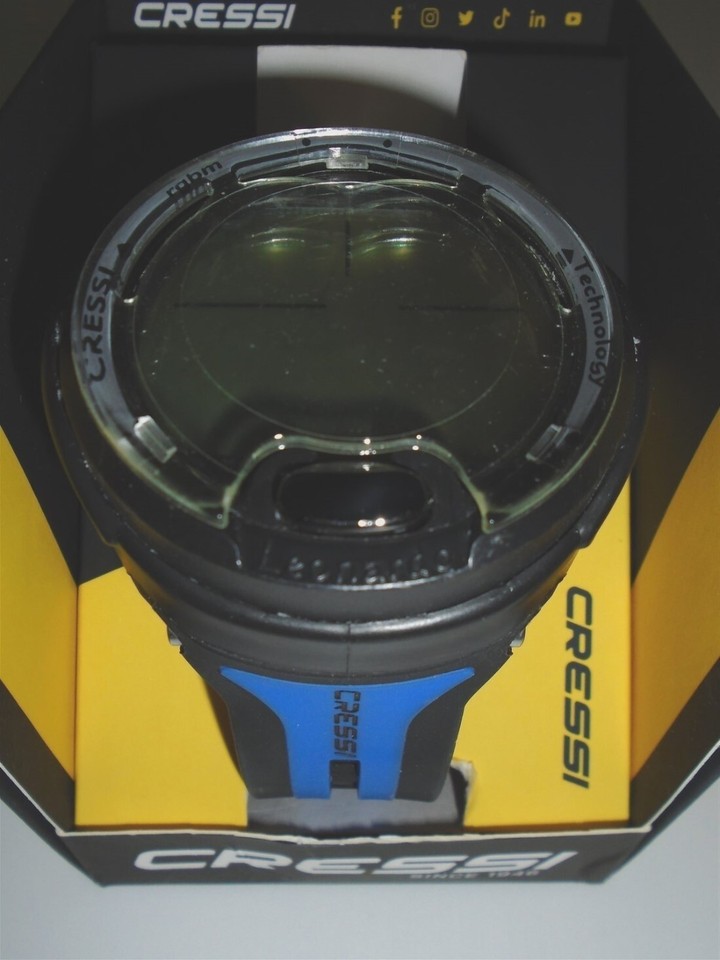 Cressi Sub Leonardo Scuba Wrist Computer Nitrox Compatible Scuba Diving
