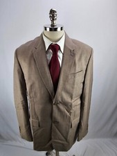 Perry Ellis Men's Beige Blazer Jacket 44R NWT