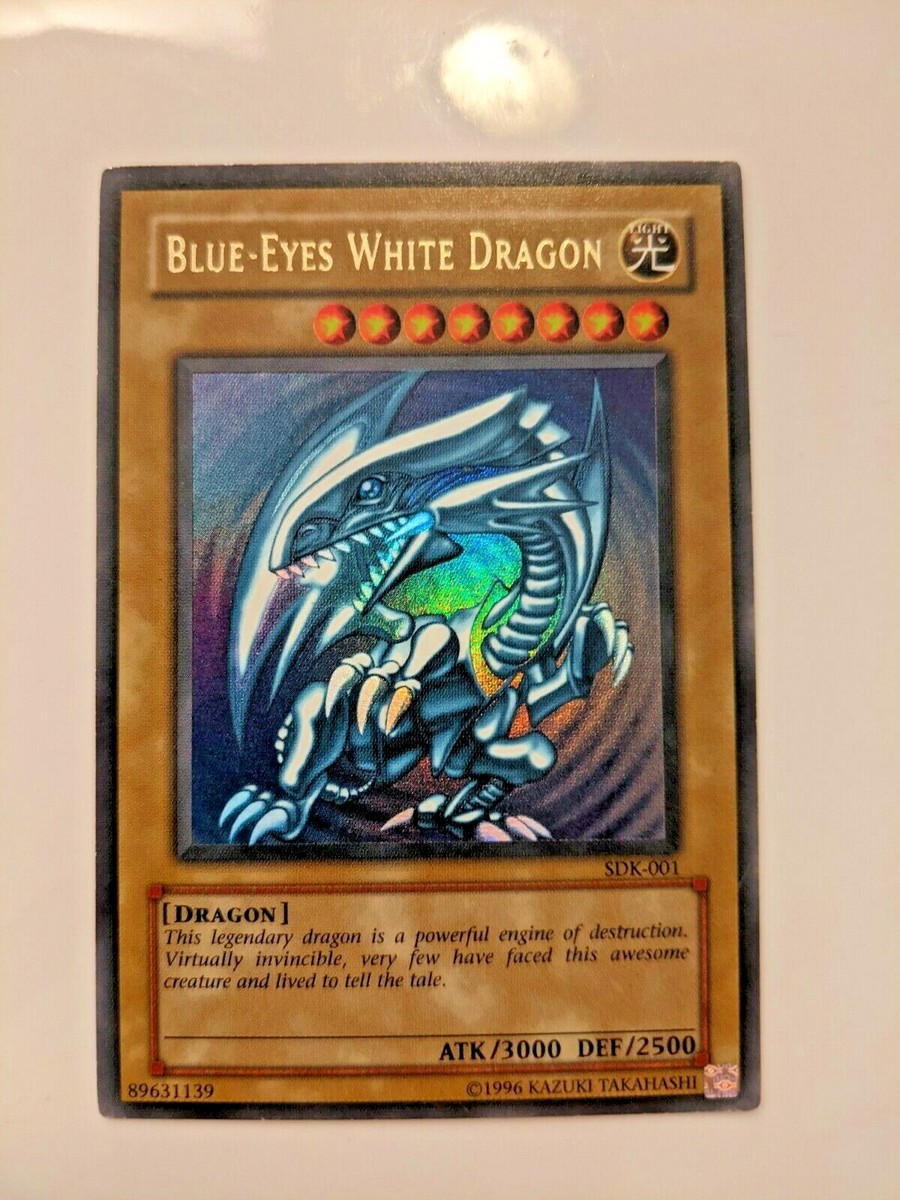 YuGiOh Blue Eyes White Dragon (SDK-001) - Unlimited Ultra YuGiOh Blue Eyes White Dragon (SDK-001) - Unlimited Ultra